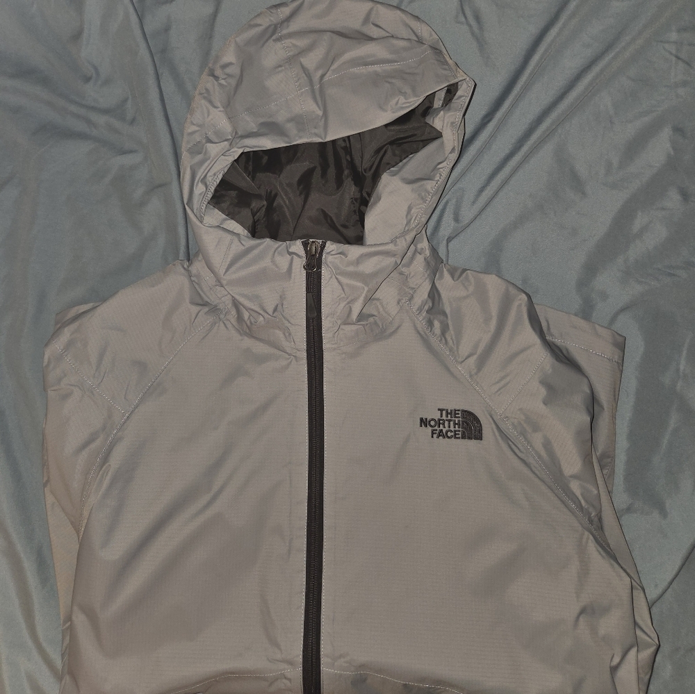 The North Face Silver Hooded Jacket